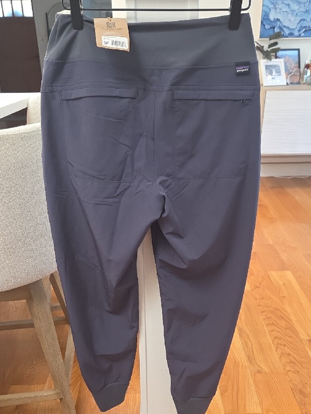 Patagonia Women's Gray Happy Hike Studio Pants Athletic Joggers (NWT)(S)